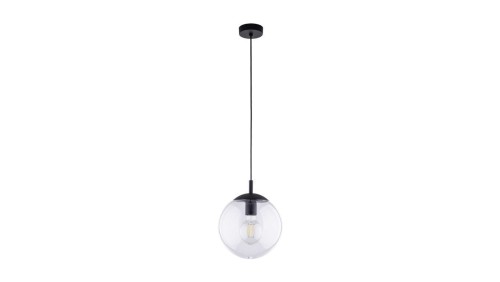 Lampa wisząca szklana 25cm średnicy ESME 3266 transparentne szkło TK Lighting
