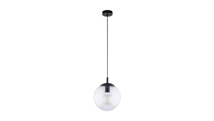 Lampa wisząca szklana 25cm średnicy ESME 3266 transparentne szkło TK Lighting