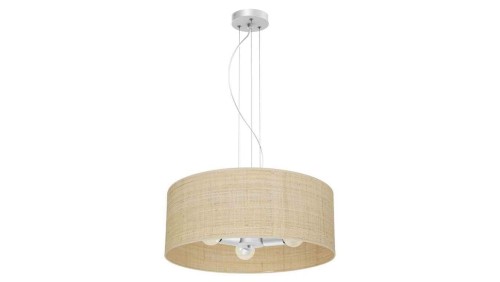Lampa wisząca MARSHALL WHITE / RATTAN 3xE27 MLP7490 Milagro