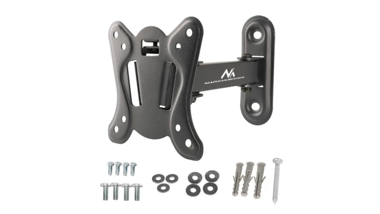 Uchwyt do telewizora lub monitora Maclean, max. VESA 100x100, 13-32, 30kg, czarny, MC-416