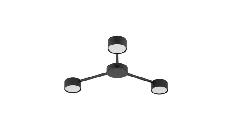 Lampa sufitowa AVIA BLACK 3 – punktowa 4689 TK Lighting