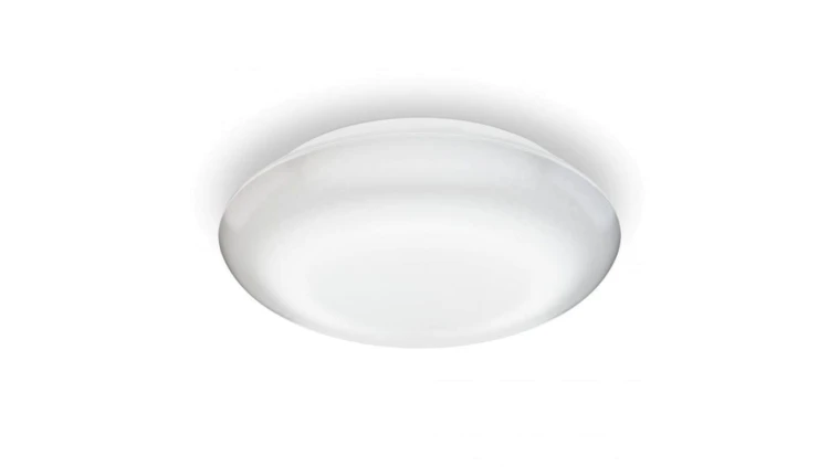 Oprawa DL VARIO QUATRRO PRO S 14W 3000K 1430lm IP54 z czujnikiem ruchu i zmierzchu 230V biały / tworzywo sztuczne