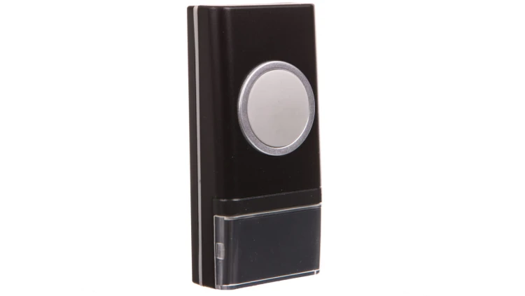Gong do dzwonków z serii OPERA IP44 czarny OR-DB-YK-117PD