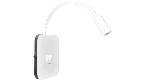 Lampka nocna BASE 8W+2W WHITE ML6351 Milagro