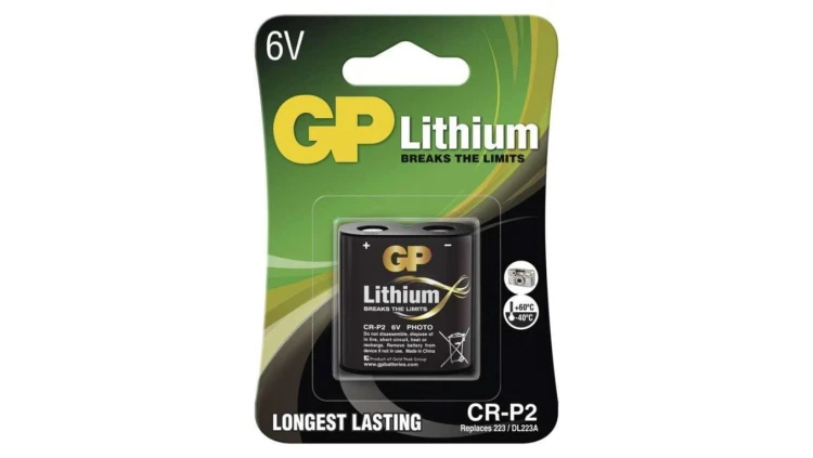 GP bateria litowa CR-P2, 1BL /1szt./