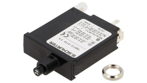 TMF12-211S-3 Wyłącznik nadprądowy Iznam: 3A Uznam: 240VAC 28VDC SPST + SPDT IP40