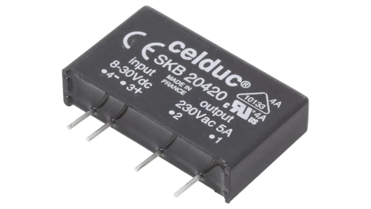SKB20420 Przekaźnik półprzewodnikowy SPST-NO Uster: 8...30VDC 5A