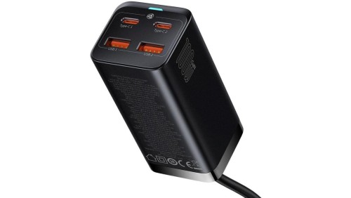 ŁADOWARKA SIECIOWA Baseus GaN 3 Pro Desktop Fast Charger CCGP000101 100W 2x USB-A 2x USB-C PD 3.0 QC 4.0+