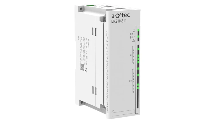Ethernetowy moduł wejść/wyjść binarnych 6DI-npn, 8R MK210-311