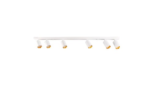 Lampa Listwa Oprawa Sufitowo-Ścienna LED 6xGU10 MARIBEL Biały Goldlux
