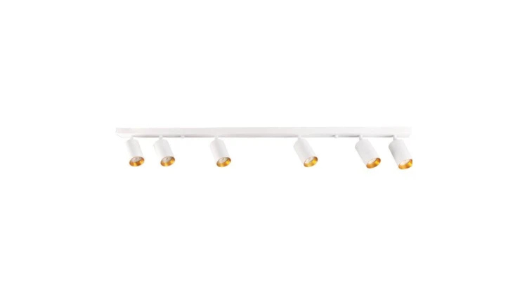 Lampa Listwa Oprawa Sufitowo-Ścienna LED 6xGU10 MARIBEL Biały Goldlux