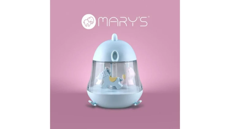 MARYS POZYTYWKA LAMPKA NOCNA LED RGB NIEBIESKA