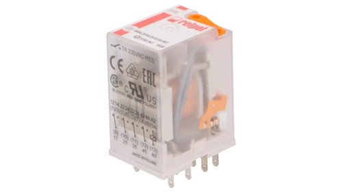 R4N2014235115WT Przekaźnik: elektromagnetyczny 4PDT Ucewki: 115VAC 6A/250VAC