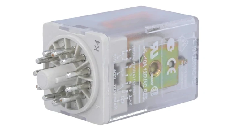 R15-3P-24VAC Przekaźnik: elektromagnetyczny 3PDT Ucewki: 24VAC 10A/250VAC