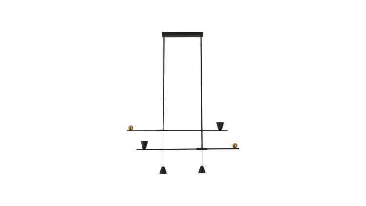 Lampa wisząca SPOLETO 2 BK AZ5642 AZzardo