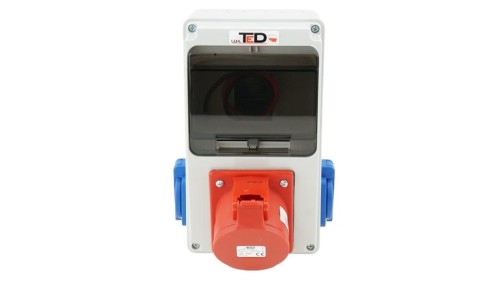 Rozdzielnica budowlana Mak 32A/5P + 2Gs 230V 02.054