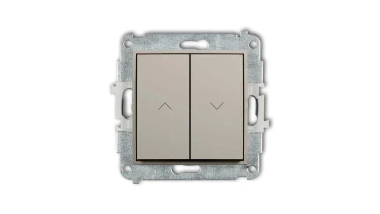MINI Mechanizm łącznika zwiernego żaluzjowego taupe 60MWP-8