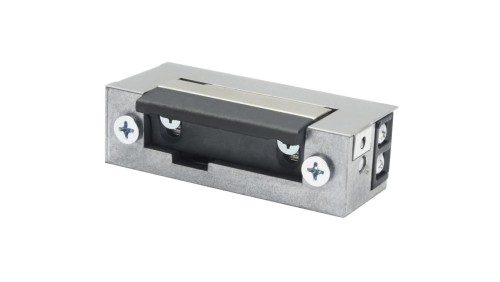 Elektrozaczep ES1-002, do furtek, ze stalowym zaczepem, z pamięcią 12V AC/DC