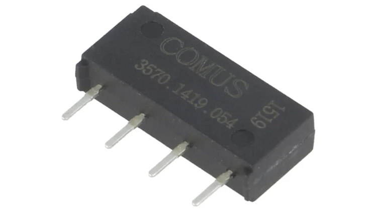 3570.1419.054 Przekaźnik kontaktronowy SPST-NO Ucewki: 5VDC 500mA 10W THT