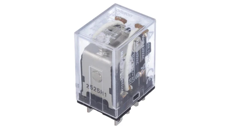 LY2-24DC Przekaźnik: elektromagnetyczny DPDT Ucewki: 24VDC 10A/110VAC