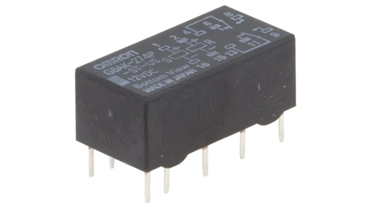 G6AK-274PST-US12 Przekaźnik: elektromagnetyczny DPDT Ucewki: 12VDC 0,5A/125VAC