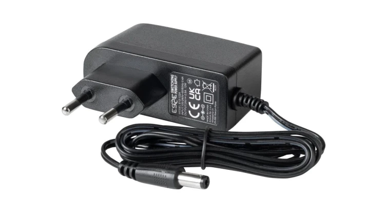 Zasilacz wtyczkowy ESPE 24V 0.5A 12W wtyk prosty 2,1x5,5mm