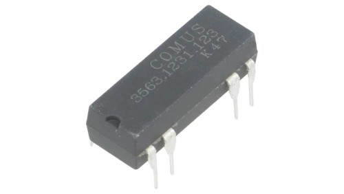 3563.1231.123 Przekaźnik kontaktronowy SPDT Ucewki: 12VDC 400mA max.100VDC