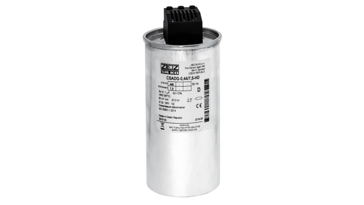 Kondensator 7,5kvar 440V Cn=3x41,10µF In=3x9,85A