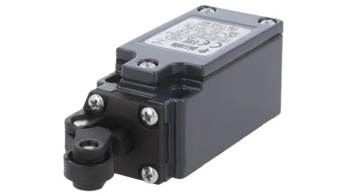 FM1102-M2 Wyłącznik krańcowy trzpień z rolką z tworzywa Ø14mm NC x2