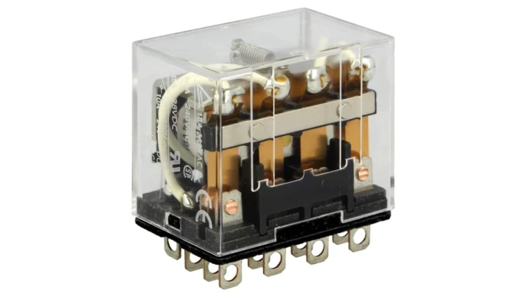 LY4-24DC Przekaźnik: elektromagnetyczny 4PDT Ucewki: 24VDC 10A/110VAC