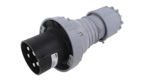045-7 Złącze zasilające 3-fazowe AC, wtyk męski, 125A/400VAC, IP67