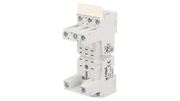 GZT3 Podstawka PIN: 11 10A 300VAC na panel,na szynę DIN -40...70C