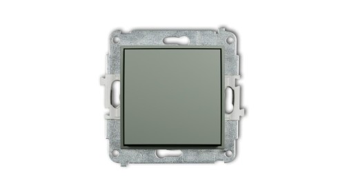 MINI Mechanizm łącznika schodowego (jeden klawisz bez piktogramu) szałwiowy 61MWP-3.1