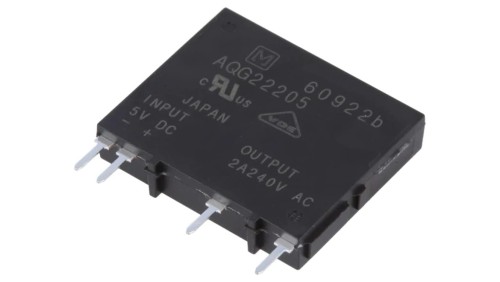 AQG22205 Przekaźnik półprzewodnikowy Uster: 4...6VDC 2A 75...264VAC