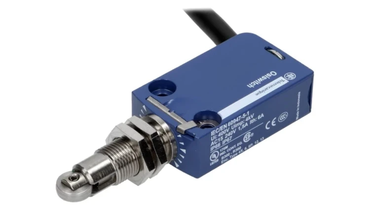 XCMD21F2L1 Wyłącznik krańcowy NO + NC 6A max.250VAC max.250VDC IP66