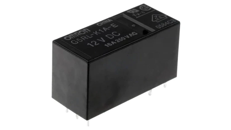 G5RL-K1A-E-12DC Przekaźnik: elektromagnetyczny SPST Ucewki: 12VDC 16A/250VAC