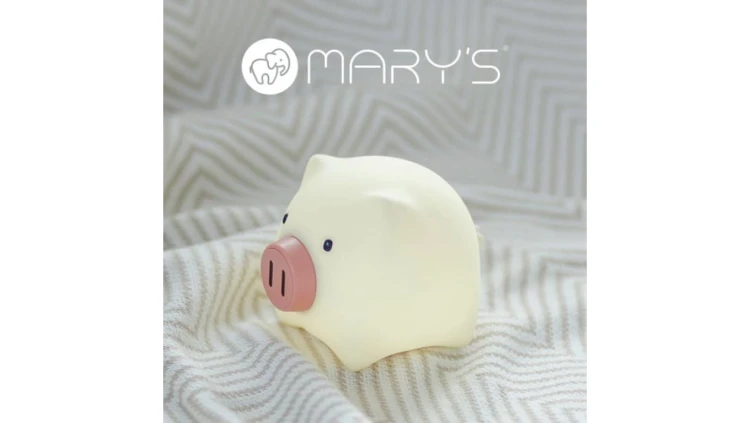 MARYS LAMPKA NOCNA LED ŚWINKA