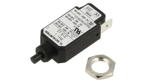T11-211R-4A Wyłącznik nadprądowy Iznam: 4A Uznam: 240VAC 48VDC SPST Bieguny: 1