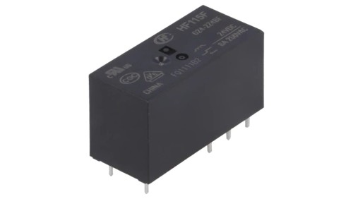 HF115F/024-2Z4BF Przekaźnik elektromagnetyczny DPDT Ucewki: 24VDC 8A 8A/250VAC