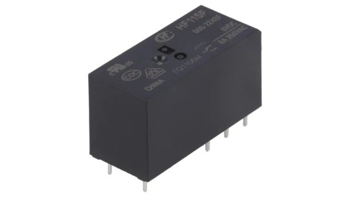 HF115F/006-2Z4B Przekaźnik elektromagnetyczny DPDT Ucewki: 6VDC 8A 8A/250VAC
