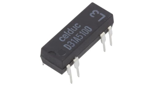 D31A5100 Przekaźnik kontaktronowy SPST-NO Ucewki: 12VDC 1A max.100VDC