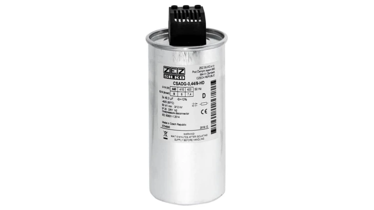 Kondensator 9kvar 440V Cn=3x49,32µF In=3x11,82A