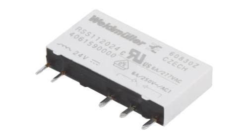 RSS112024 Przekaźnik elektromagnetyczny SPDT Ucewki: 24VDC 6A THT 3388