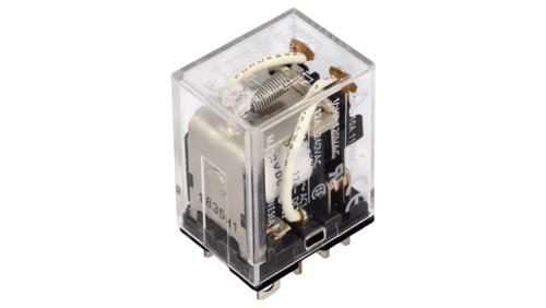 LY2-12DC Przekaźnik: elektromagnetyczny DPDT Ucewki: 12VDC 10A/110VAC