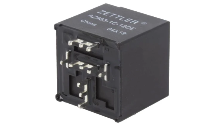 AZ983-1C-12DE Przekaźnik elektromagnetyczny SPDT Ucewki: 12VDC 60A PCB