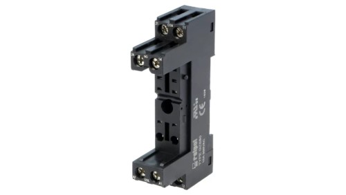 GZS80-BK Podstawka PIN: 8 10A 300VAC na panel,na szynę DIN -40...70C