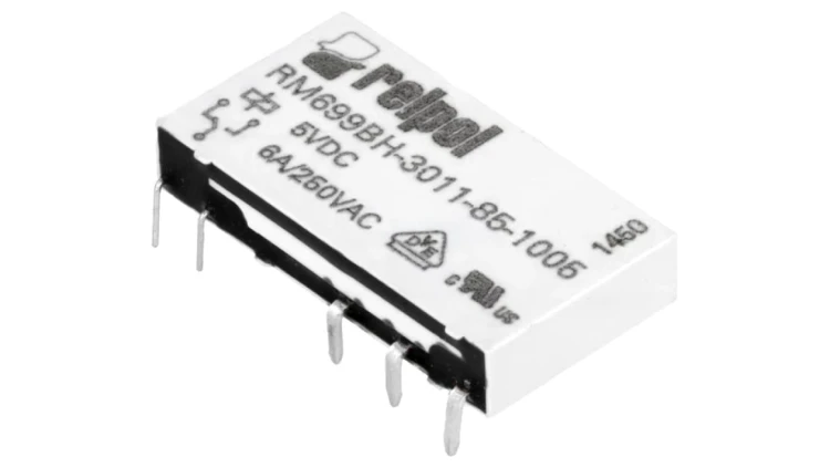 RM699H-P-05 Przekaźnik: elektromagnetyczny SPDT Ucewki: 5VDC 6A 6A/250VAC