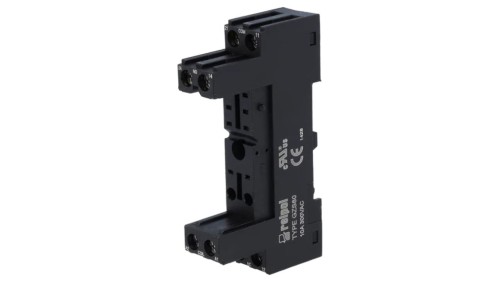 GZ80 Podstawka PIN: 8 12A 300VAC na panel,na szynę DIN -40...70C