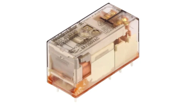 RCL425730 Przekaźnik elektromagnetyczny DPDT Ucewki: 230VAC 8A 32,5k
