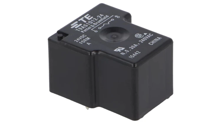 T9AS1D12-24 Przekaźnik: elektromagnetyczny SPST-NO Ucewki: 24VDC 30A T9A